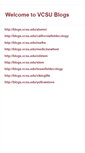 Mobile Screenshot of blogs.vcsu.edu